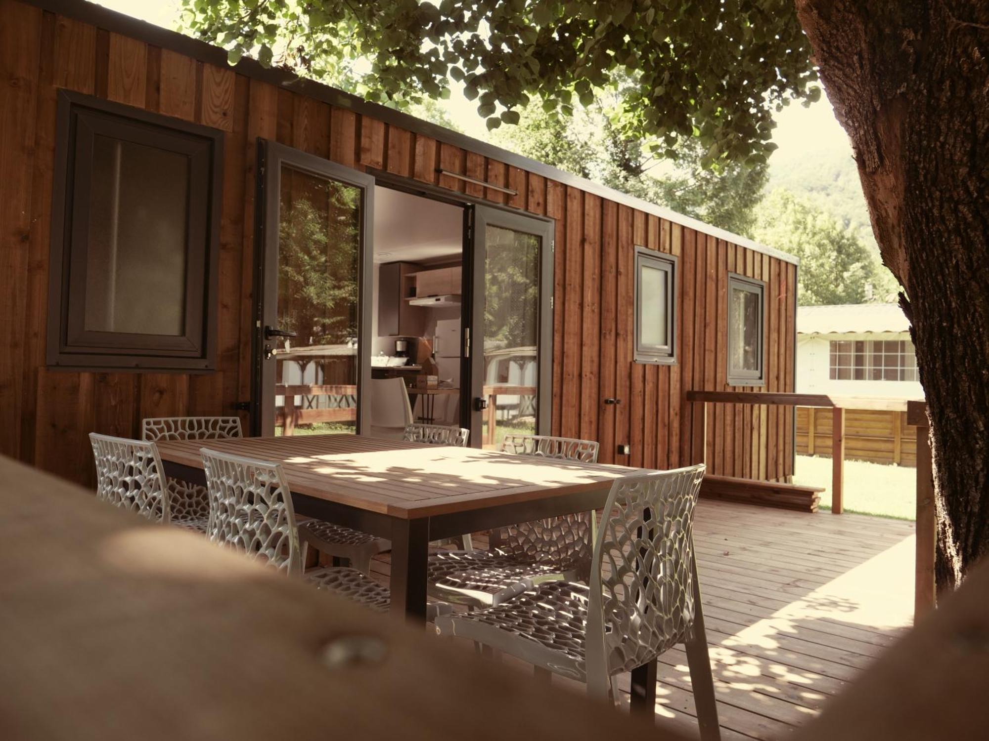 Camping Pays De Beille Les Cabannes  Exterior foto